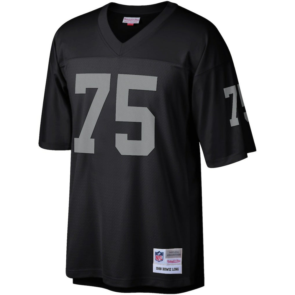 Howie Long Las Vegas Raiders Legacy Replica Jersey Black | Mitchell & Ness