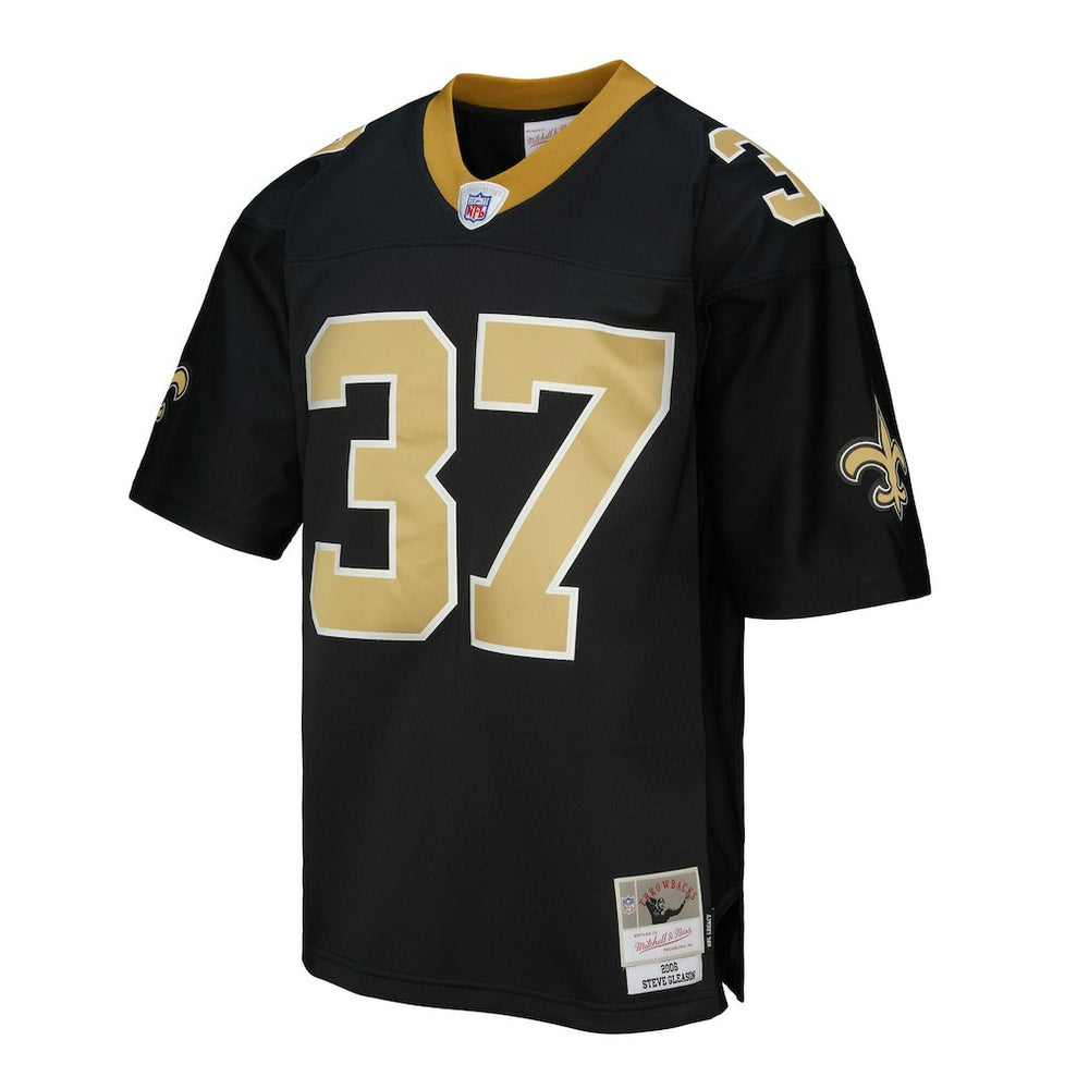 Steve Gleason New Orleans Saints Legacy Replica Jersey Black | Mitchell & Ness
