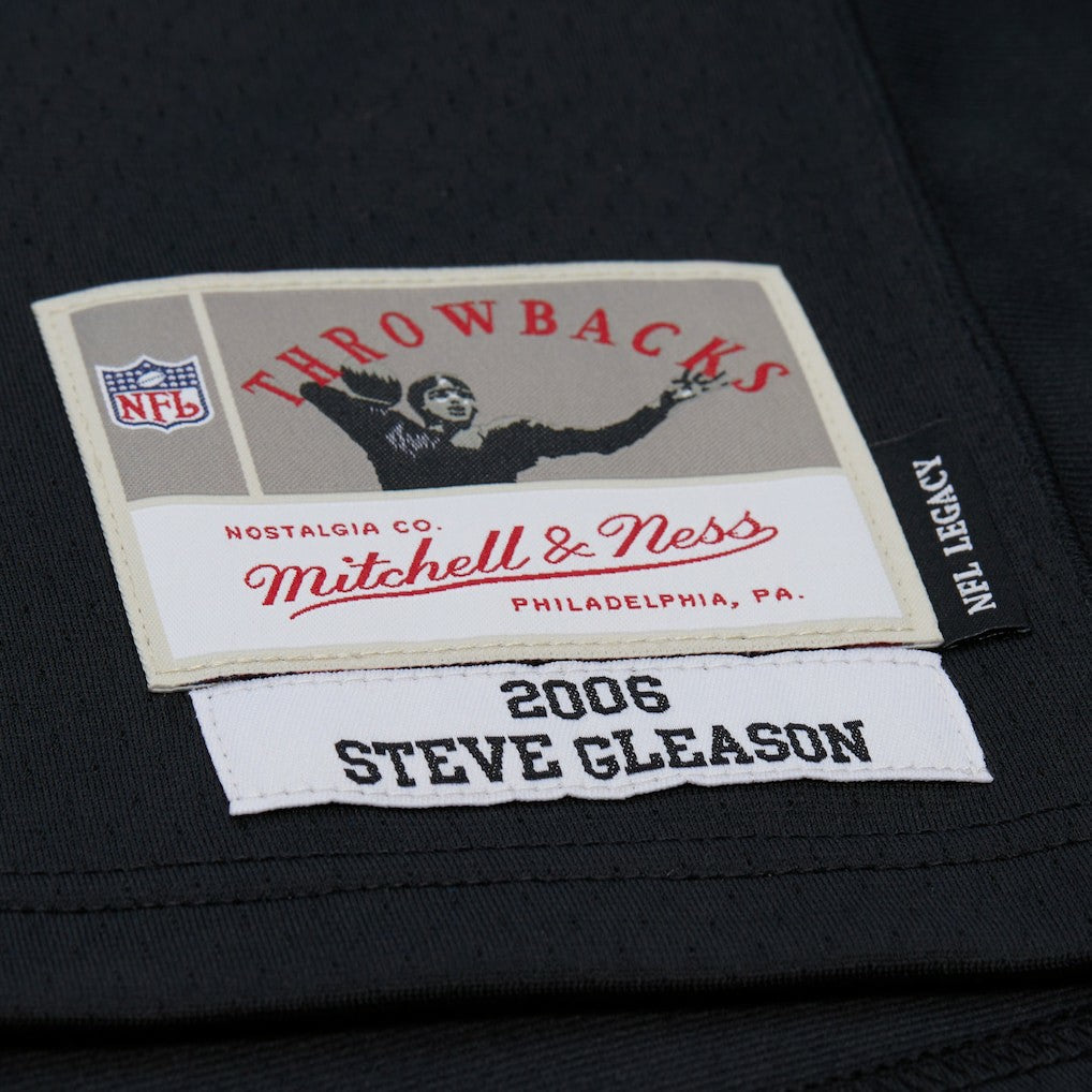 Steve Gleason New Orleans Saints Legacy Replica Jersey Black | Mitchell & Ness
