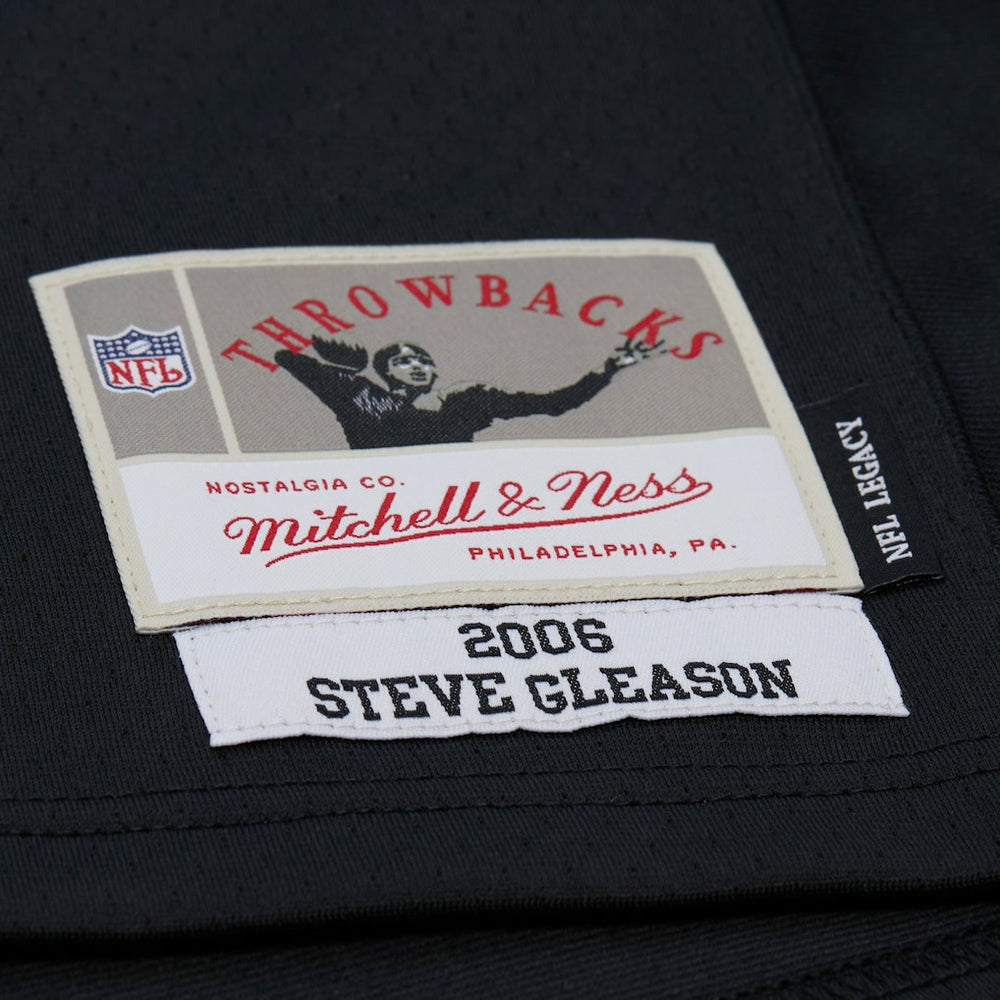 Steve Gleason New Orleans Saints Legacy Replica Jersey Black | Mitchell & Ness