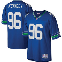 Cortez Kennedy Seattle Seahawks Legacy Replica Jersey Royal | Mitchell & Ness