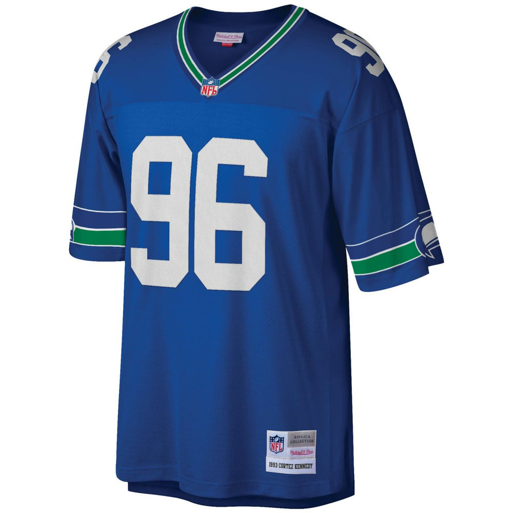 Cortez Kennedy Seattle Seahawks Legacy Replica Jersey Royal | Mitchell & Ness