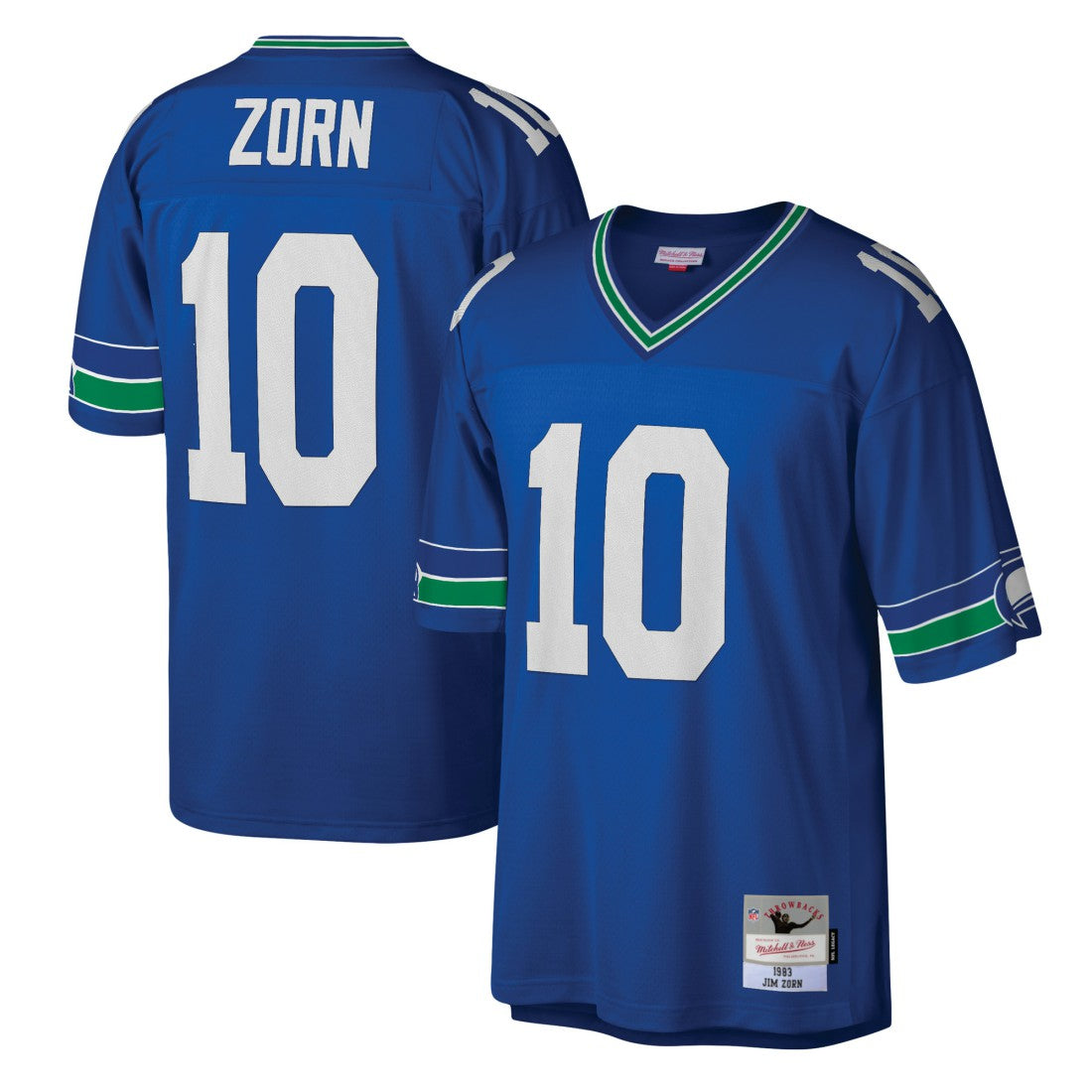 Jim Zorn Seattle Seahawks Legacy Replica Jersey Royal | Mitchell & Ness