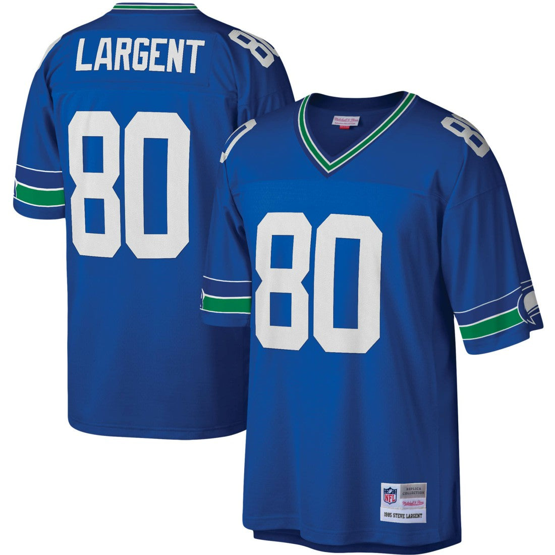Steve Largent Seattle Seahawks Legacy Replica Jersey Royal | Mitchell & Ness