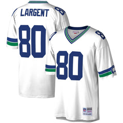 Steve Largent Seattle Seahawks Legacy Replica Jersey White | Mitchell & Ness