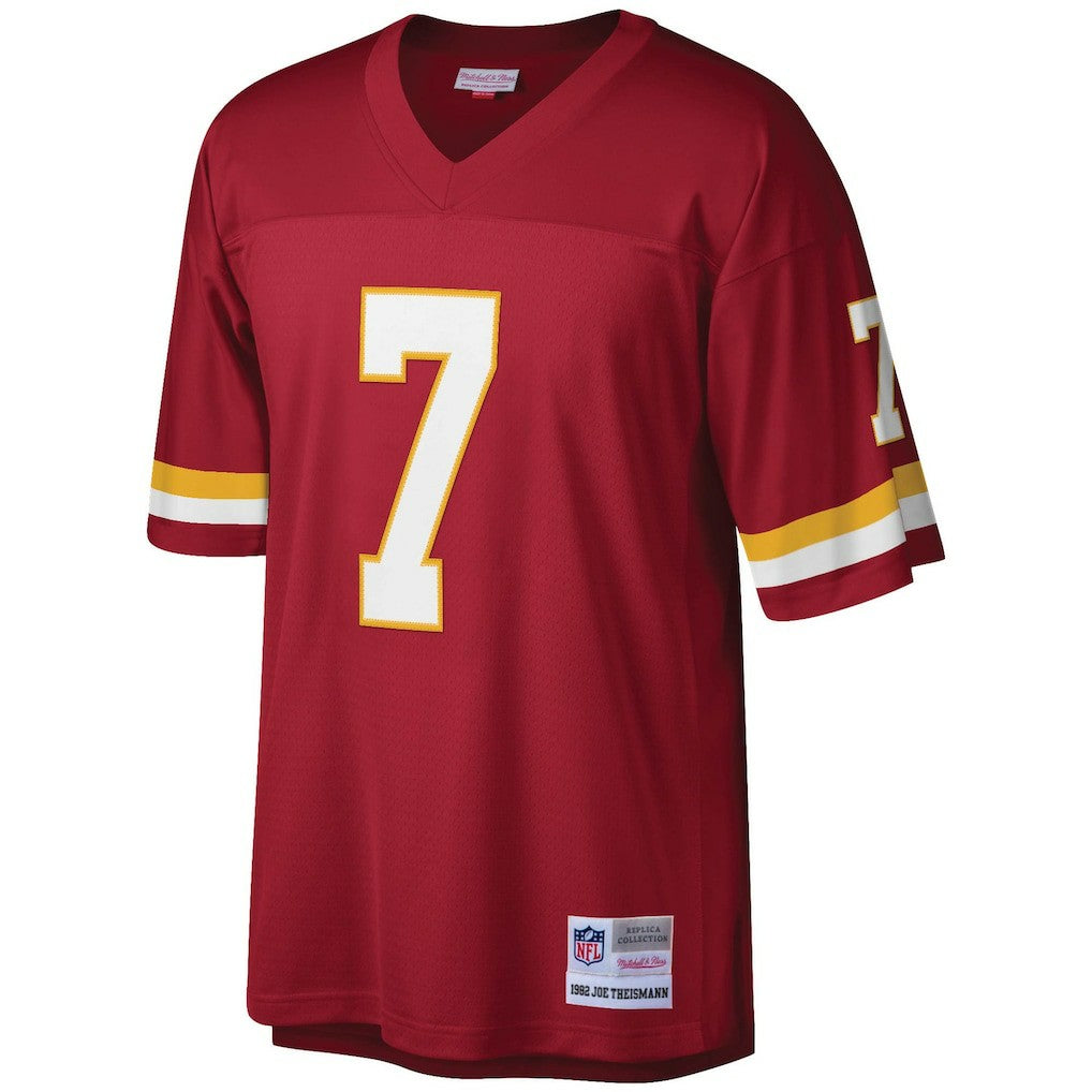 Joe Theismann Washington Football Team Legacy Replica Jersey Burgundy | Mitchell & Ness