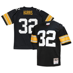 Franco Harris Pittsburgh Steelers Legacy Replica Jersey Black | Mitchell & Ness