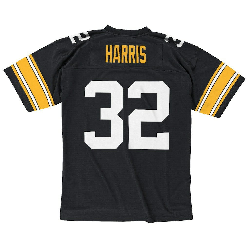 Franco Harris Pittsburgh Steelers Legacy Replica Jersey Black | Mitchell & Ness