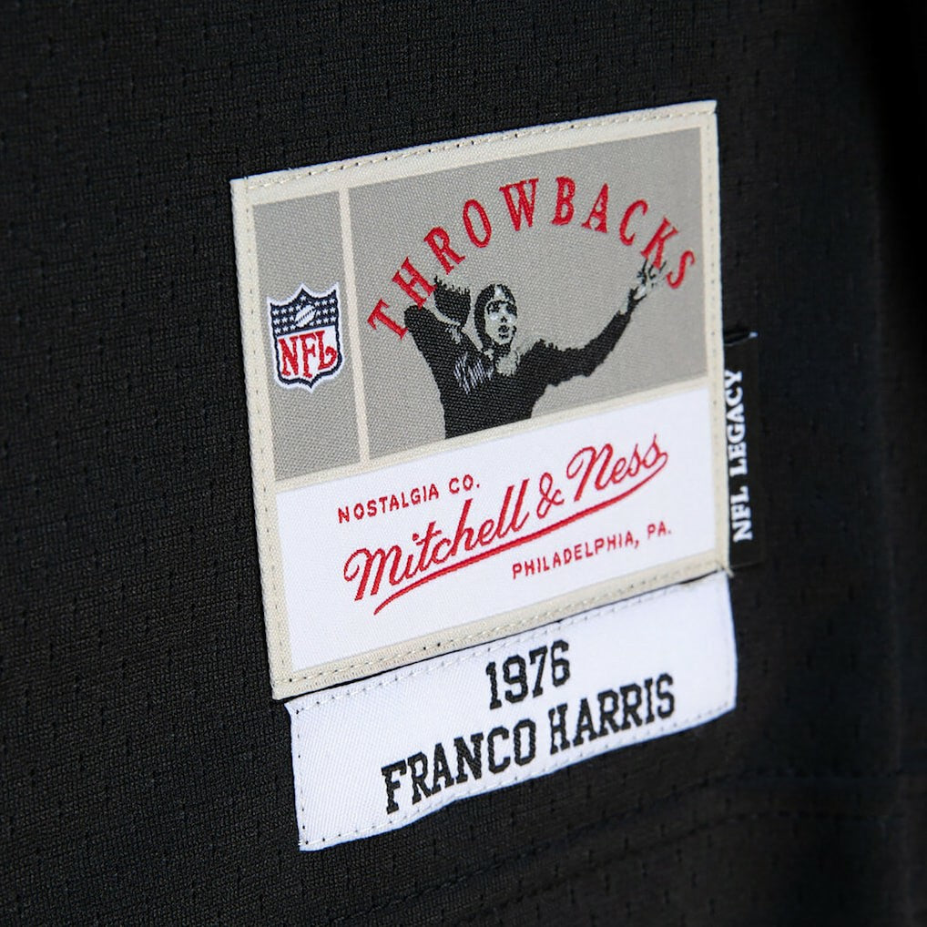 Franco Harris Pittsburgh Steelers Legacy Replica Jersey Black | Mitchell & Ness