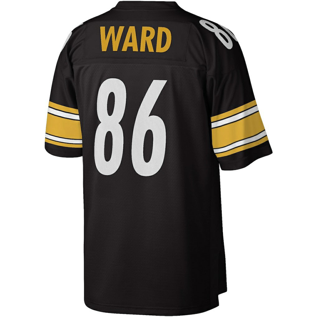 Hines Ward Pittsburgh Steelers Legacy Replica Jersey Black | Mitchell & Ness