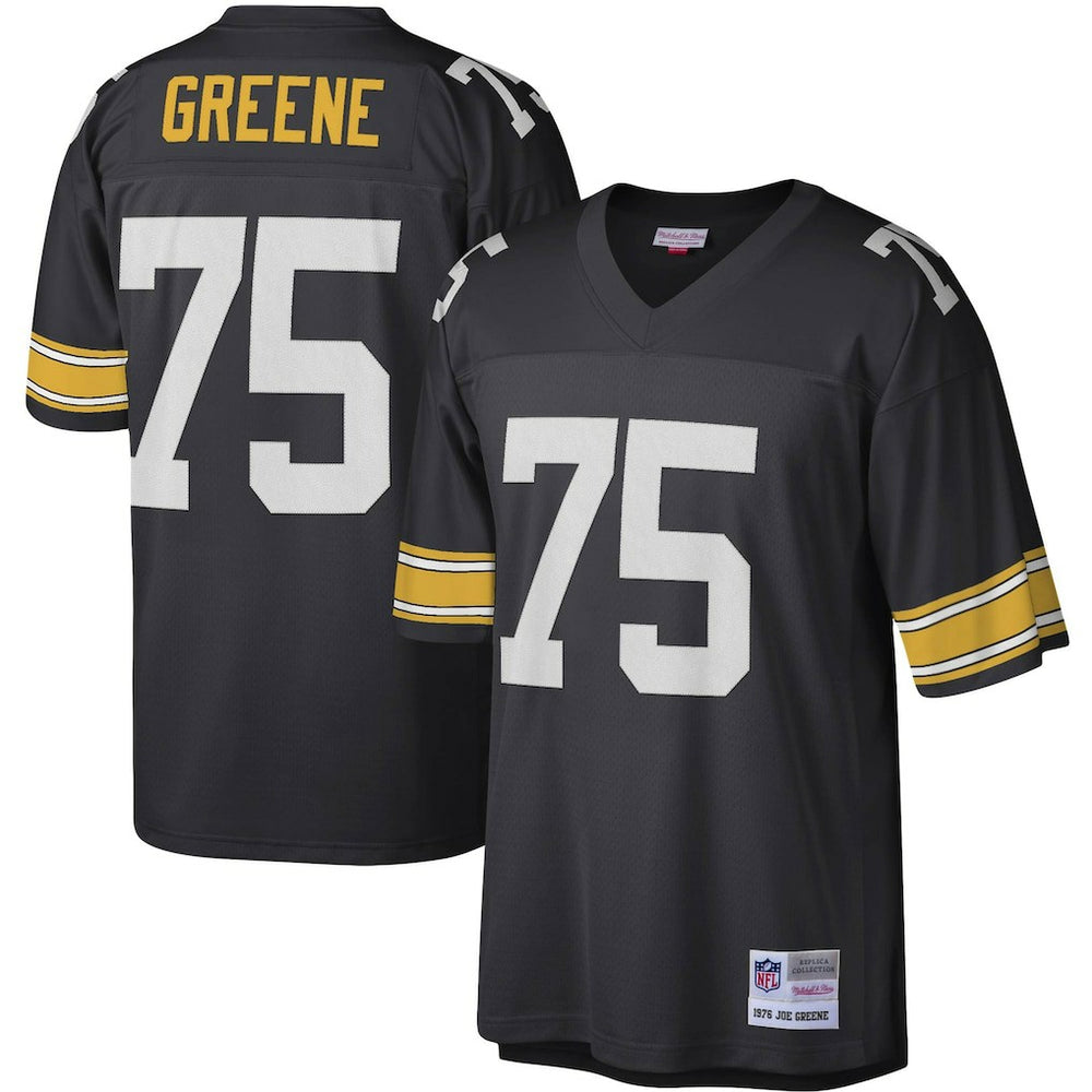 Joe Greene Pittsburgh Steelers Legacy Replica Jersey Black | Mitchell & Ness