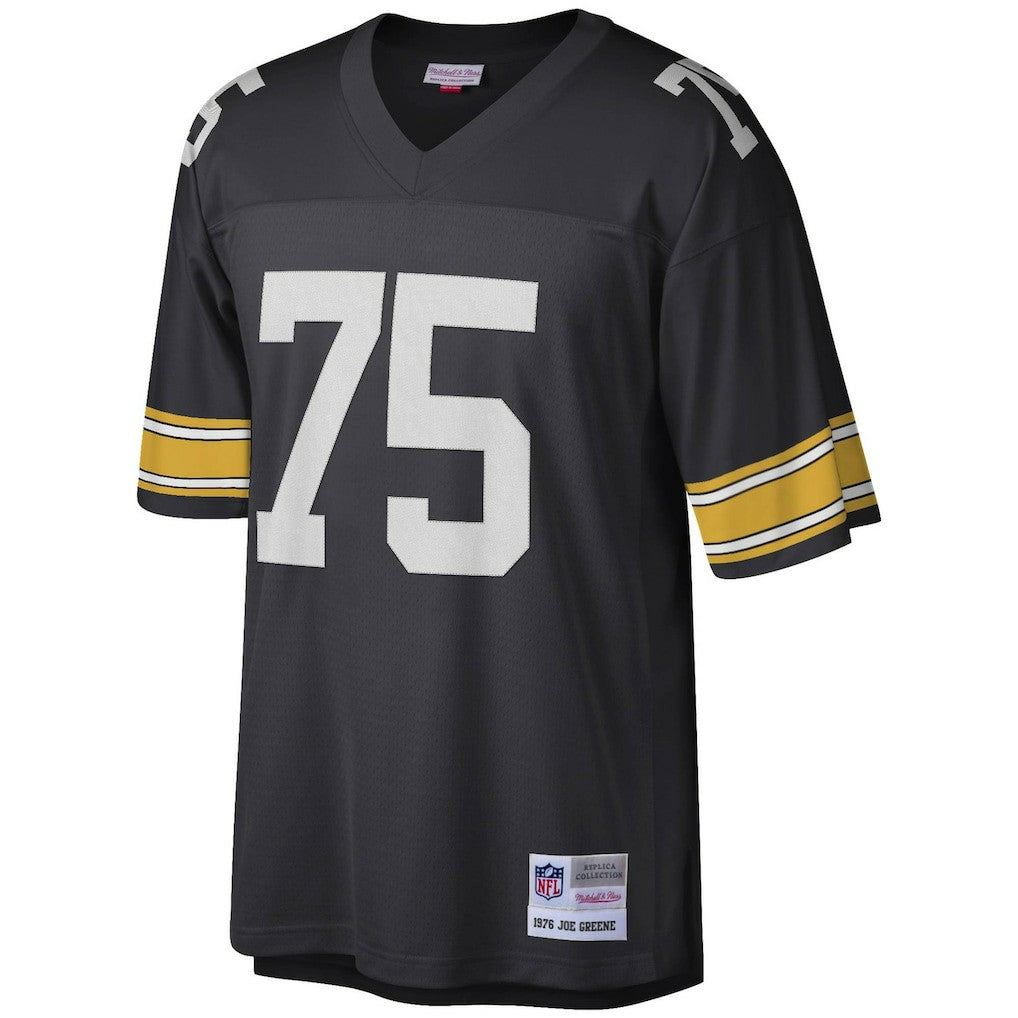 Joe Greene Pittsburgh Steelers Legacy Replica Jersey Black | Mitchell & Ness