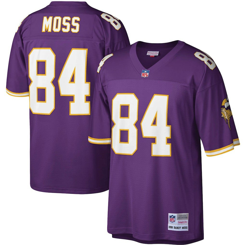 Randy Moss Minnesota Vikings Legacy Replica Jersey Purple | Mitchell & Ness