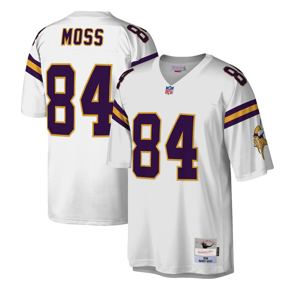 Randy Moss Minnesota Vikings Legacy Replica Jersey White | Mitchell & Ness