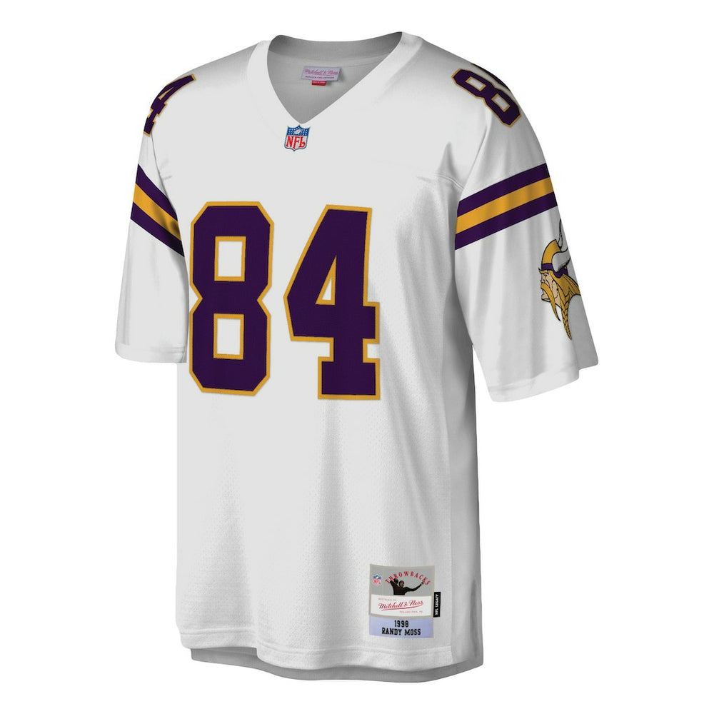Randy Moss Minnesota Vikings Legacy Replica Jersey White | Mitchell & Ness