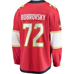 Sergei Bobrovsky Florida Panthers Fanatics Breakaway Player Jersey - Red - NHL
