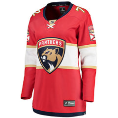 Sergei Bobrovsky Florida Panthers Fanatics Women's Home Breakaway Jersey - Red - NHL