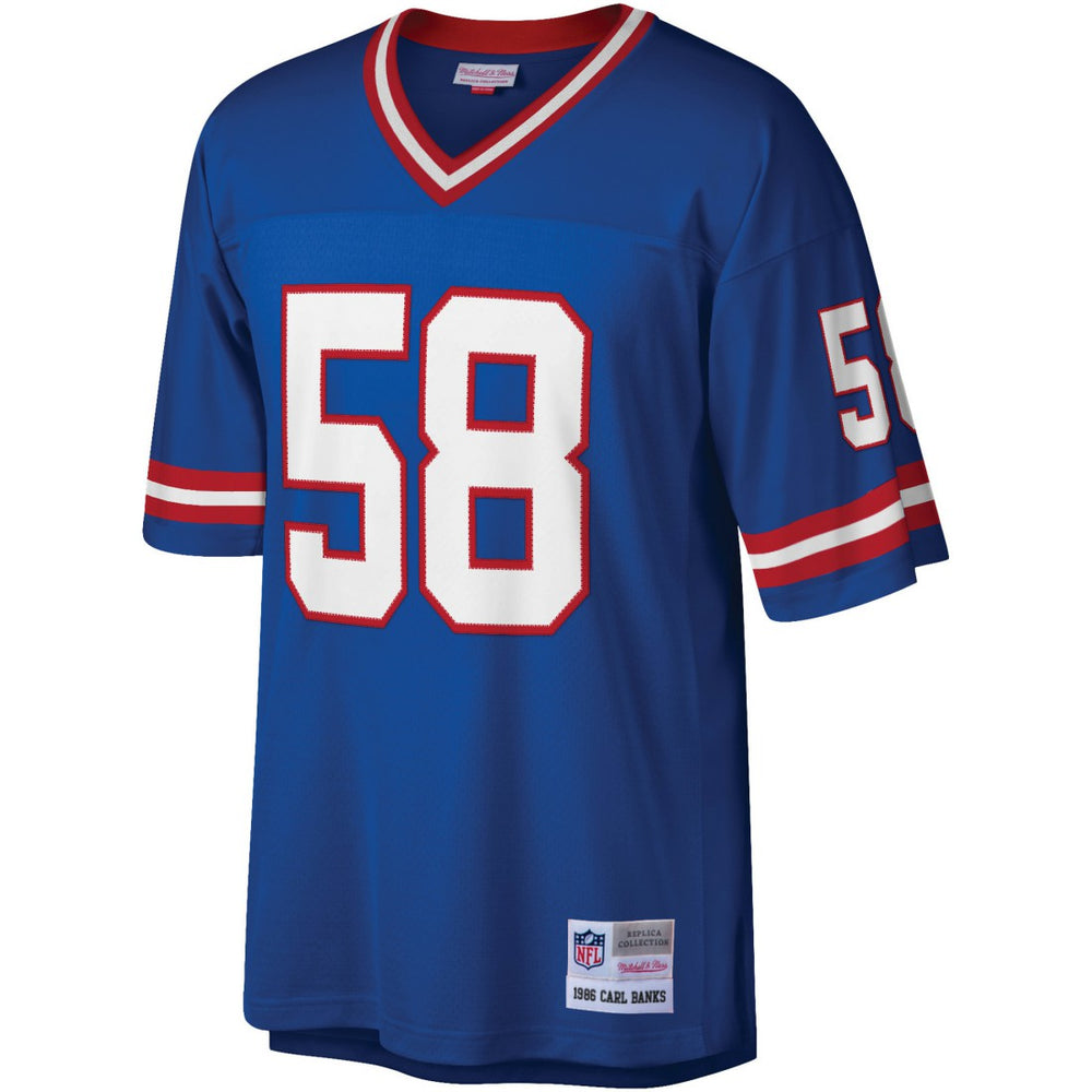 Carl Banks New York Giants Legacy Replica Jersey Royal | Mitchell & Ness