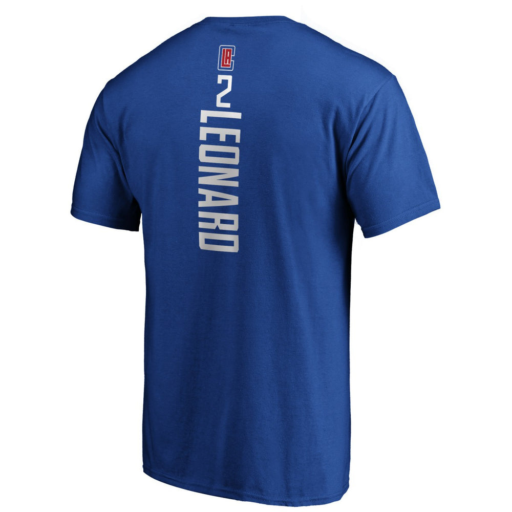 Kawhi Leonard LA Clippers Playmaker Name & Number T-Shirt Blue - NBA