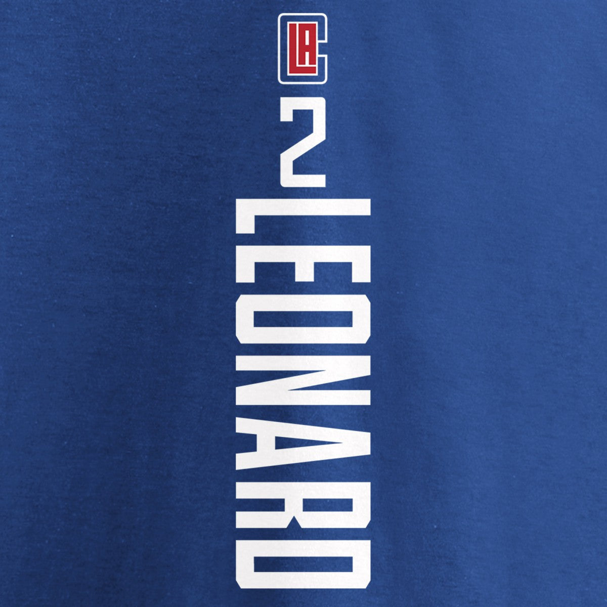 Kawhi Leonard LA Clippers Playmaker Name & Number T-Shirt Blue - NBA