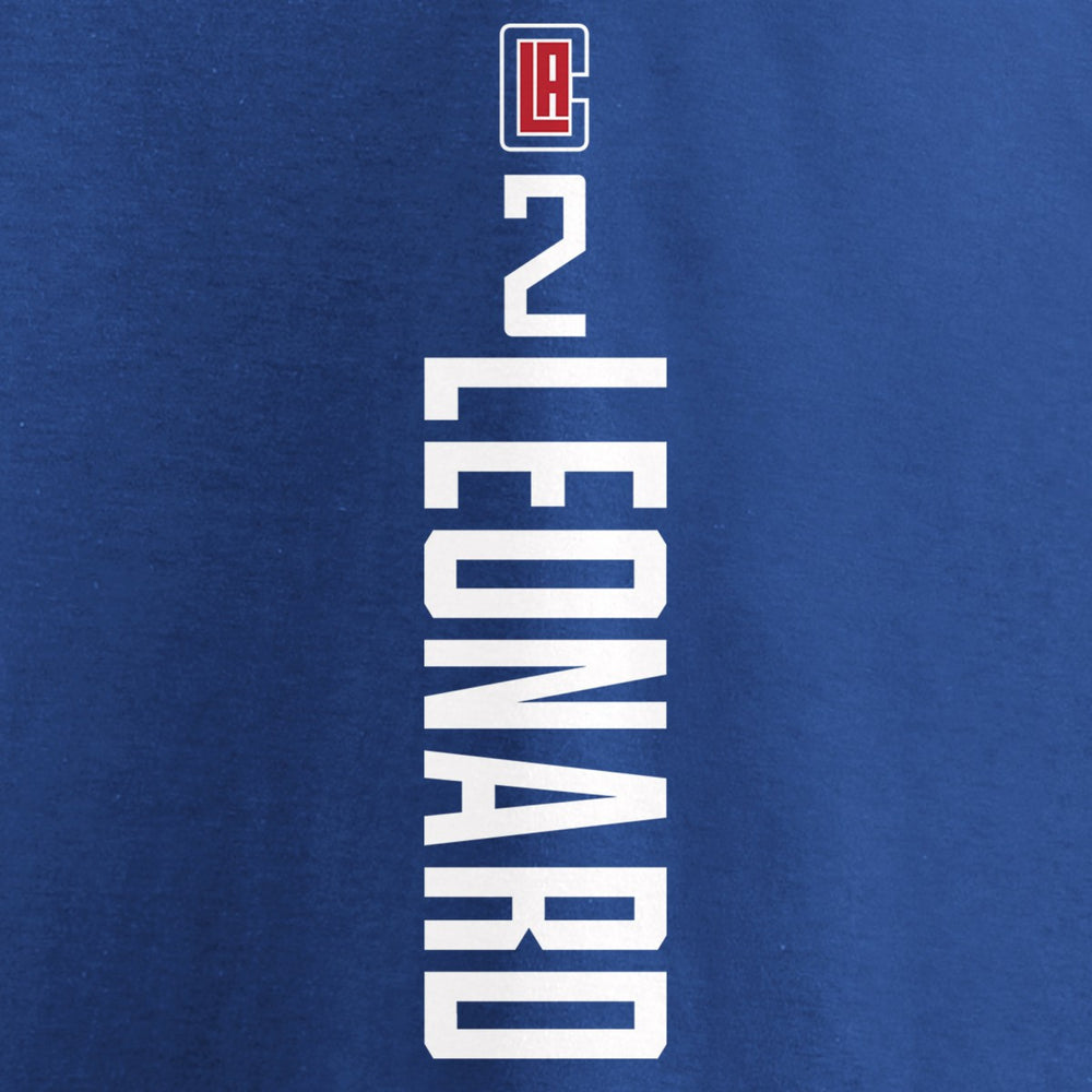Kawhi Leonard LA Clippers Playmaker Name & Number T-Shirt Blue - NBA