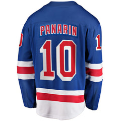 Artemi Panarin New York Rangers Fanatics Home Breakaway Player Jersey - Blue - NHL