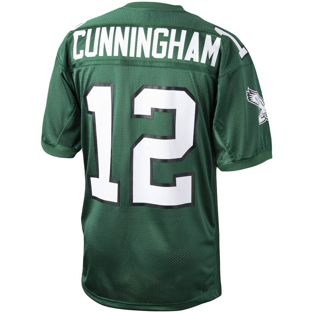 Randall Cunningham Philadelphia Eagles 1992 Authentic Throwback Retired Player Jersey Green | Mitchell & Ness
