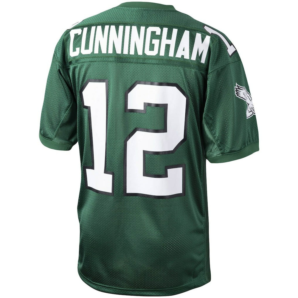 Randall Cunningham Philadelphia Eagles 1992 Authentic Throwback Retired Player Jersey Green | Mitchell & Ness