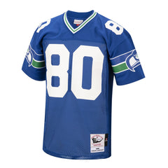 Steve Largent Seattle Seahawks 1985 Authentic Throwback Retired Player Jersey Royal | Mitchell & Ness