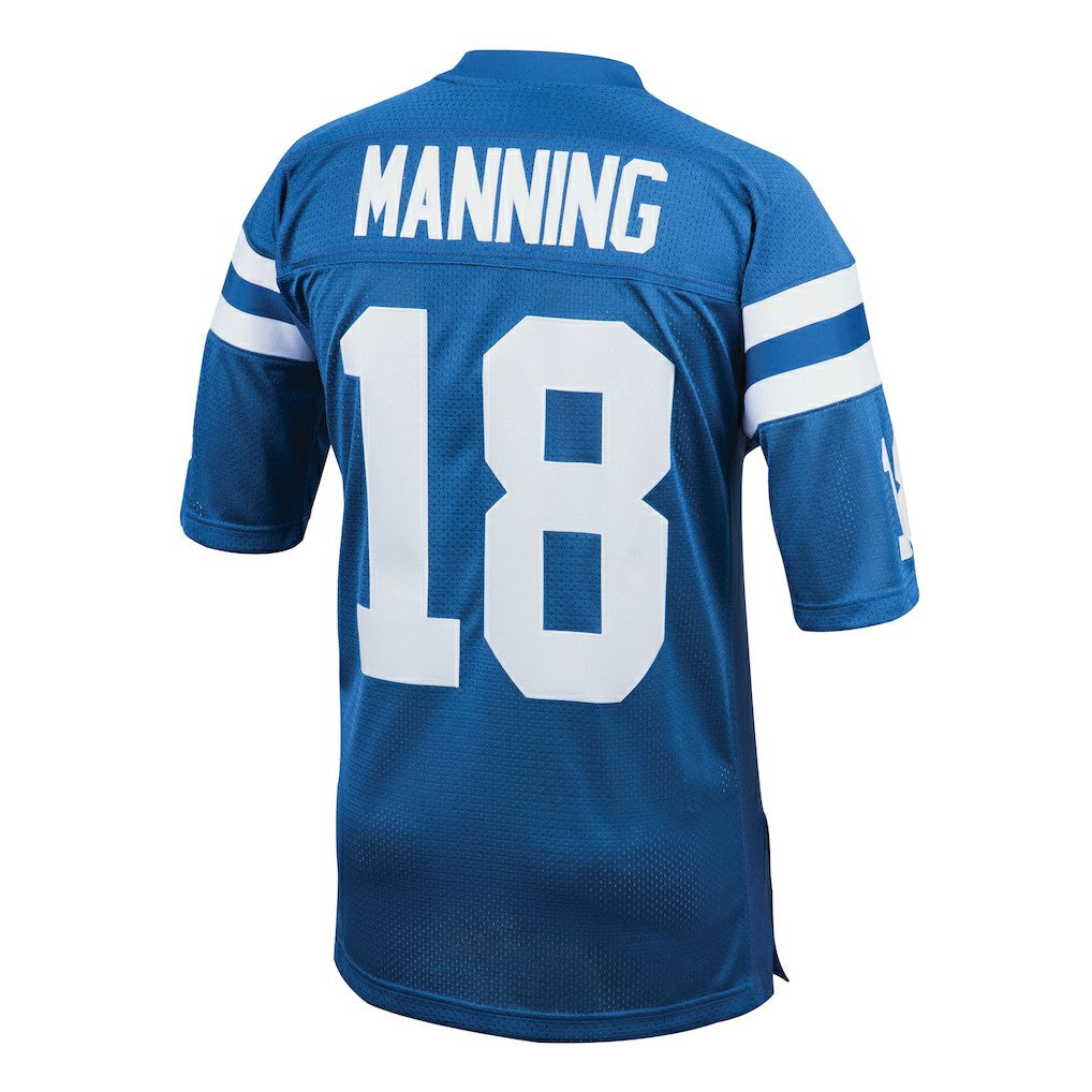 Peyton Manning Indianapolis Colts 1998 Authentic Throwback Retired Player Jersey Royal | Mitchell & Ness