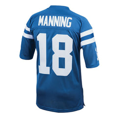 Peyton Manning Indianapolis Colts 1998 Authentic Throwback Retired Player Jersey Royal | Mitchell & Ness