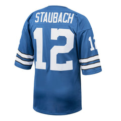 Roger Staubach Dallas Cowboys 1971 Authentic Throwback Retired Player Jersey Royal | Mitchell & Ness