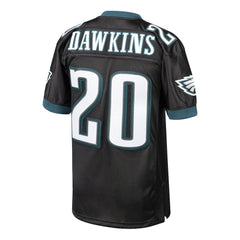 Brian Dawkins Philadelphia Eagles 2003 Authentic Throwback Retired Player Jersey Black | Mitchell & Ness
