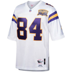 Randy Moss Minnesota Vikings 2000 Authentic Throwback Retired Player Jersey White | Mitchell & Ness