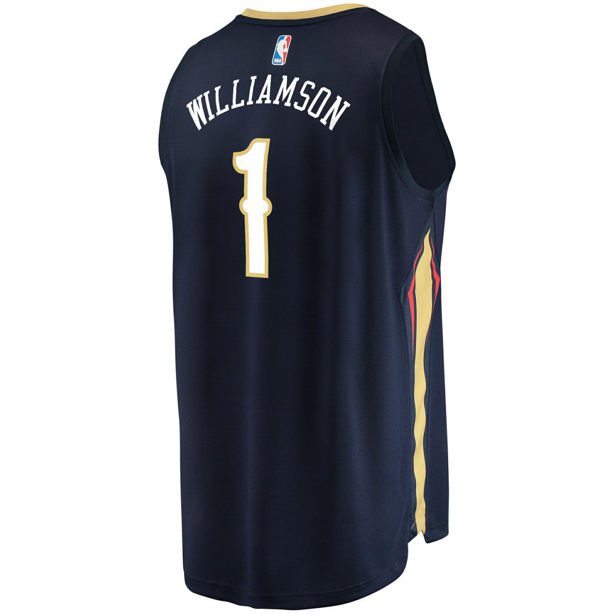 Zion Williamson New Orleans Pelicans Fast Break Replica Jersey Navy Icon Edition - NBA