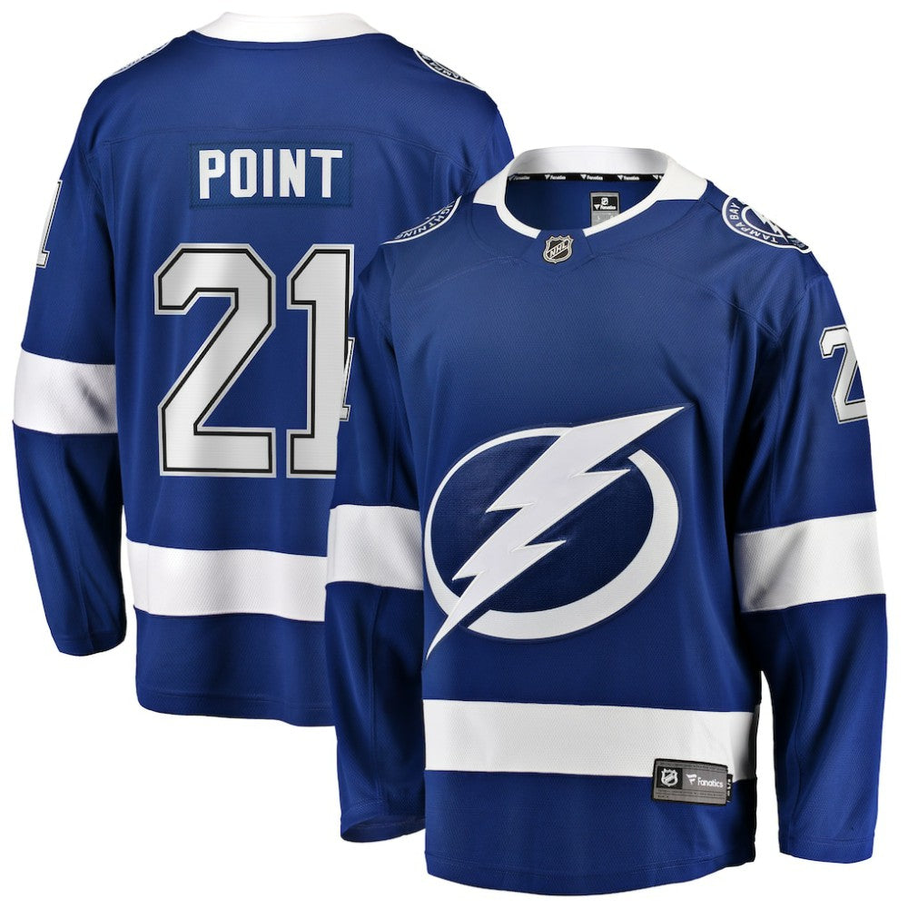 Brayden Point Tampa Bay Lightning Fanatics Breakaway Jersey - Blue - NHL