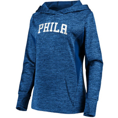 Philadelphia 76ers Women's Showtime Done Better Pullover Hoodie Royal - NBA