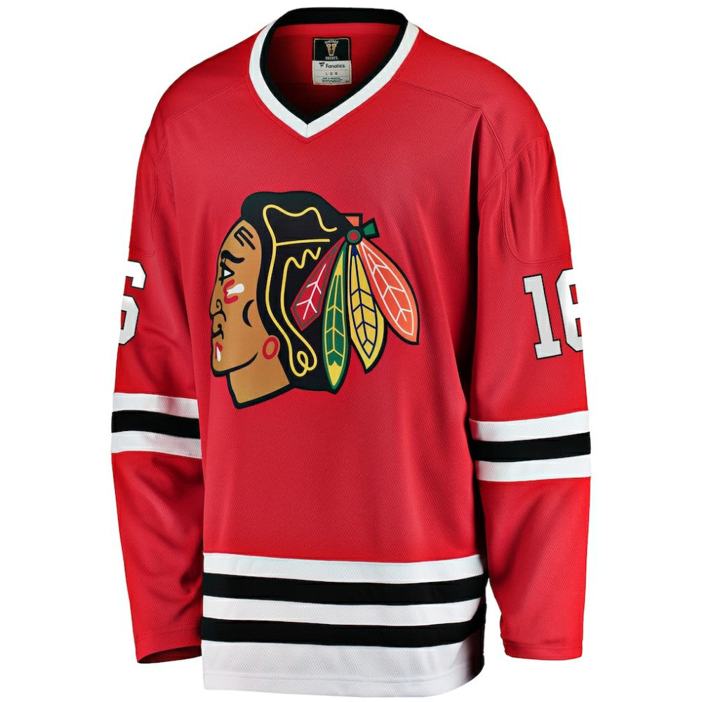 Eddie Olczyk Chicago Blackhawks Fanatics Premier Breakaway Retired Player Jersey - Red - NHL