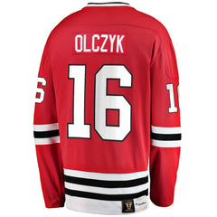 Eddie Olczyk Chicago Blackhawks Fanatics Premier Breakaway Retired Player Jersey - Red - NHL