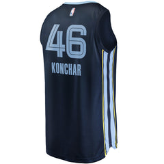 John Konchar Memphis Grizzlies Fast Break Replica Jersey Navy Icon Edition - NBA