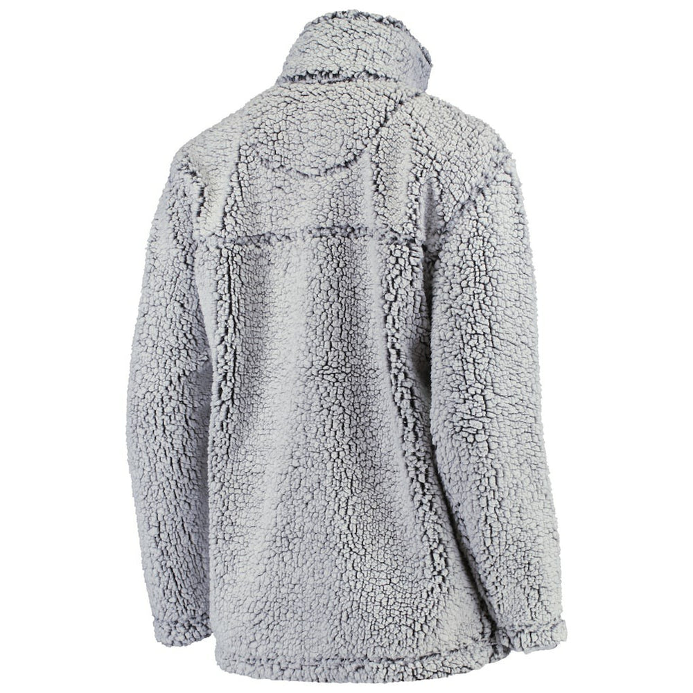 Arizona Cardinals G-III 4Her by Carl Banks Women's Sherpa Quarter-Zip Pullover Jacket Gray | NFL