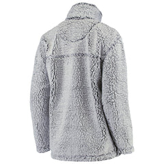 Arizona Cardinals G-III 4Her by Carl Banks Women's Sherpa Quarter-Zip Pullover Jacket Gray | NFL