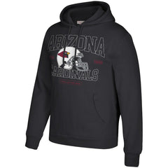 Arizona Cardinals Classic Helmet Pullover Hoodie Black | Mitchell & Ness