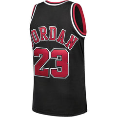 Michael Jordan Chicago Bulls 1997/98 Hardwood Classics Authentic Jersey Black - NBA