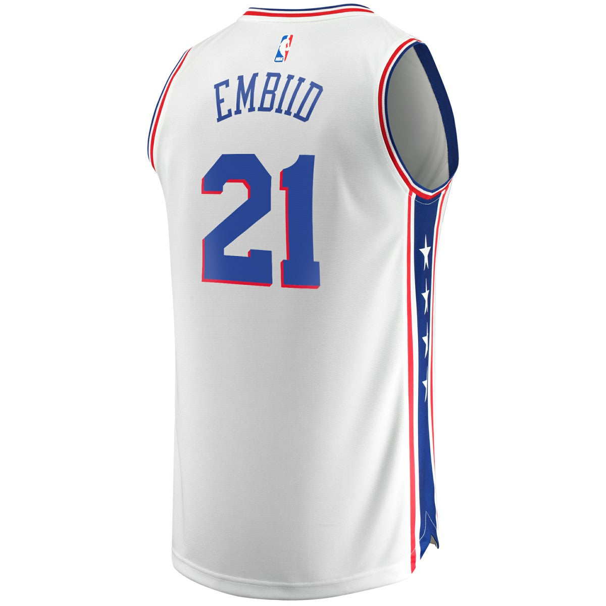 Joel Embiid Philadelphia 76ers Replica Jersey Association Edition White - NBA