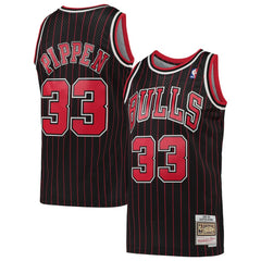 Scottie Pippen Chicago Bulls Hardwood Classics Swingman Jersey Black - NBA