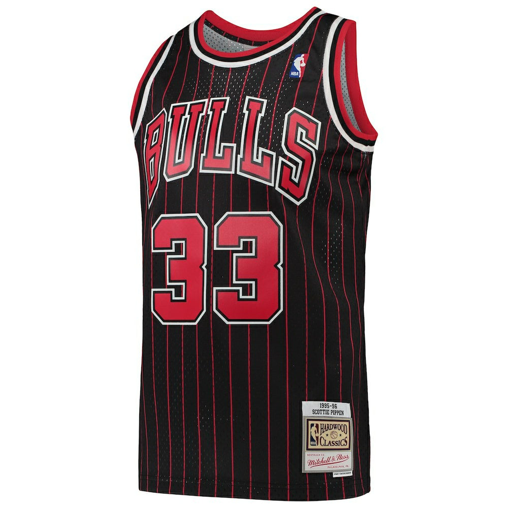 Scottie Pippen Chicago Bulls Hardwood Classics Swingman Jersey Black - NBA