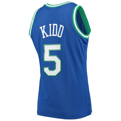 Jason Kidd Dallas Mavericks 1994/95 Hardwood Classics Swingman Jersey Blue - NBA