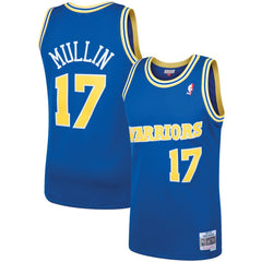 Chris Mullin Golden State Warriors 1993/94 Hardwood Classics Swingman Jersey Royal - NBA
