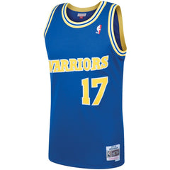 Chris Mullin Golden State Warriors 1993/94 Hardwood Classics Swingman Jersey Royal - NBA